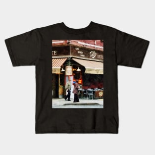 Manhattan NY - Outdoor Seating Kids T-Shirt